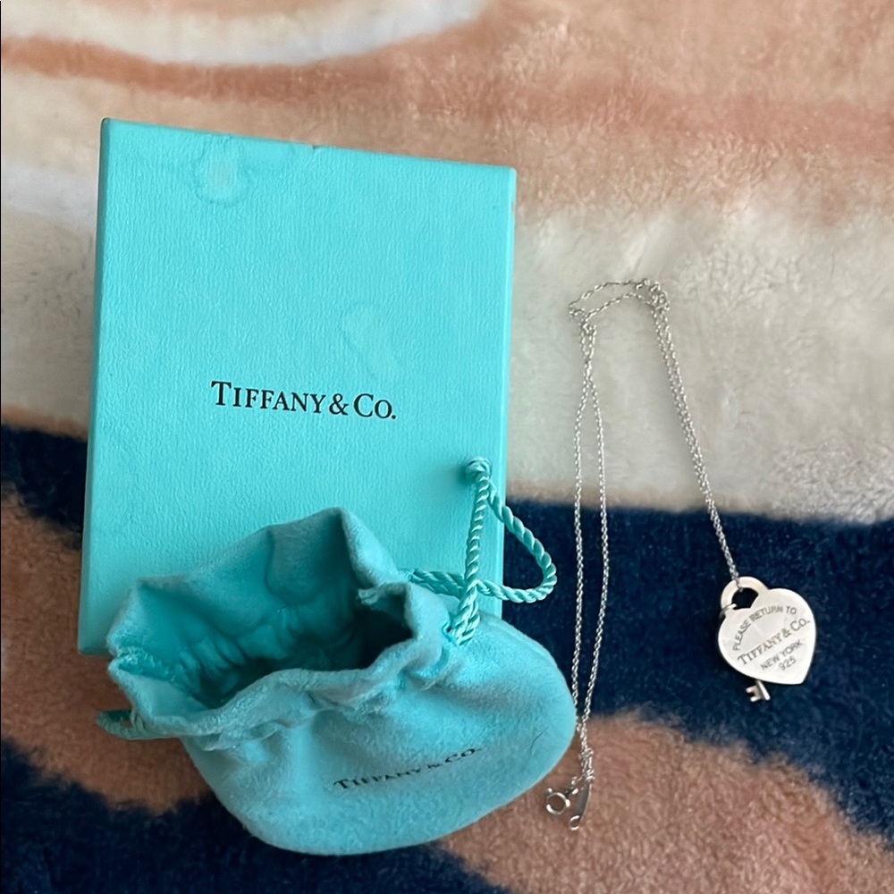 Tiffany & Co. Silver Heart Necklace